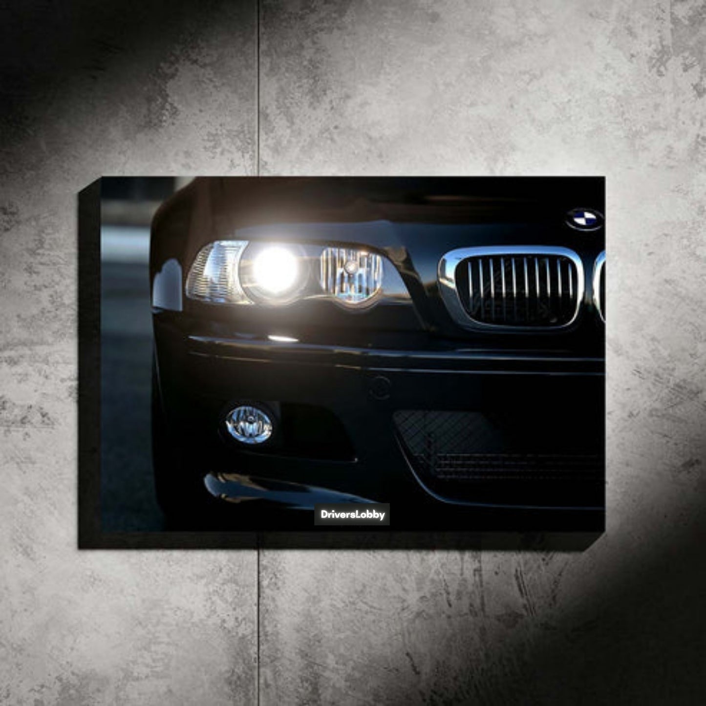 BMW M3 E46 Neon Araba Duvar Tablosu