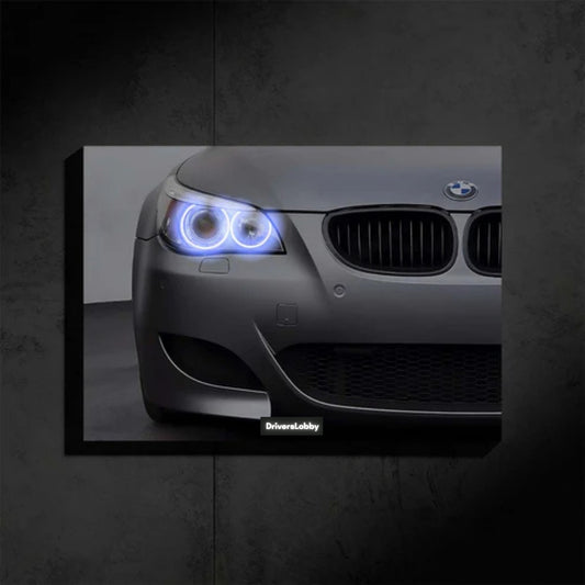 BMW M5 E60 Neon Araba Duvar Tablosu