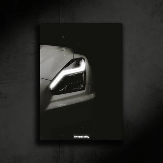 MERCEDES GTR NISMO Neon Araba Duvar Tablosu